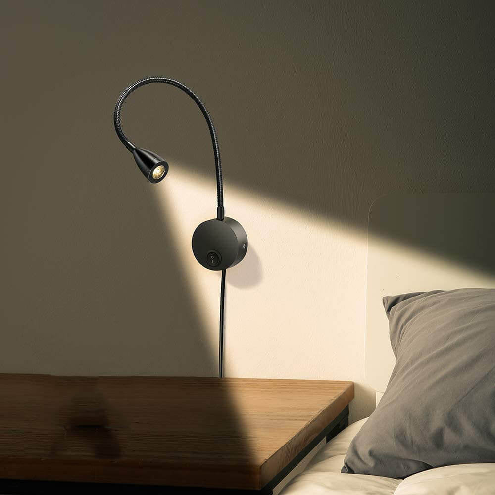 Rotatable LED Hose Spotlight Wall Sconce