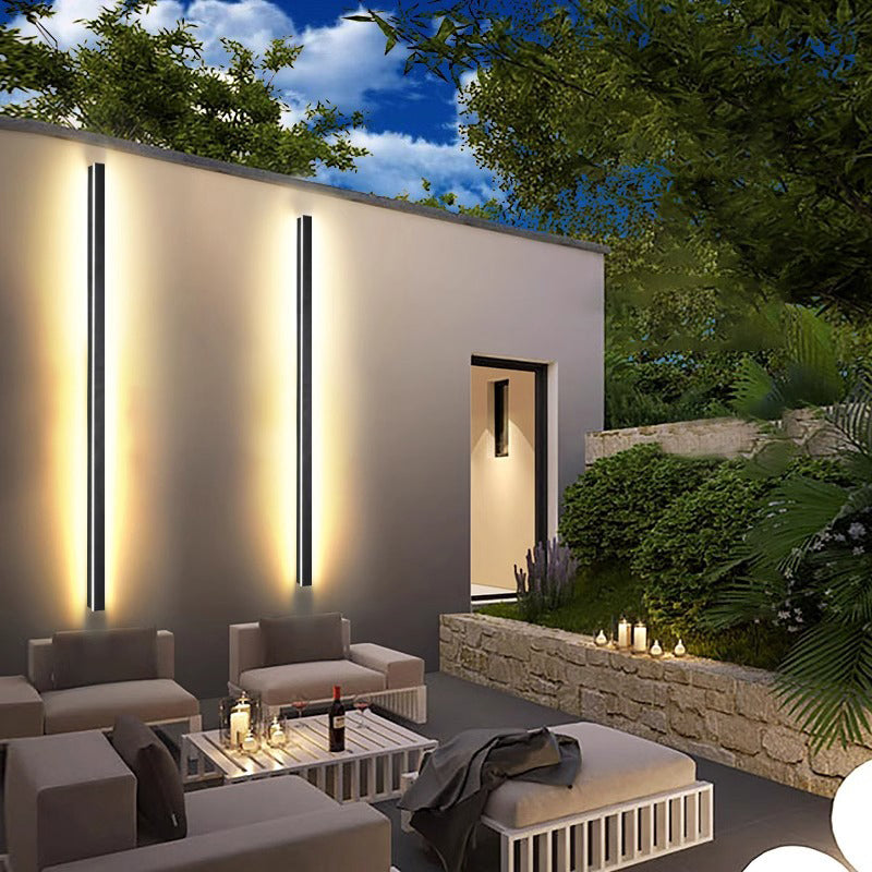 Premium Minimalist Rectangular LED Wall Sconce - Aluminum