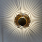 Minimalist Aluminum Round LED Wall Sconce