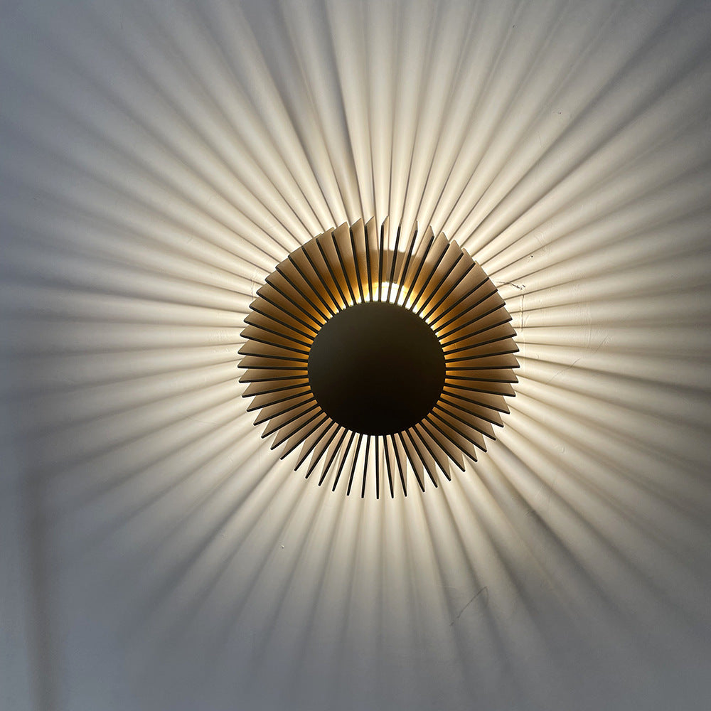 Minimalist Aluminum Round LED Wall Sconce