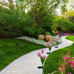 Premium Solar Tulip LED Landscape Light