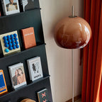 Modern Retro Mushroom Glass 2-Light Floor Lamp