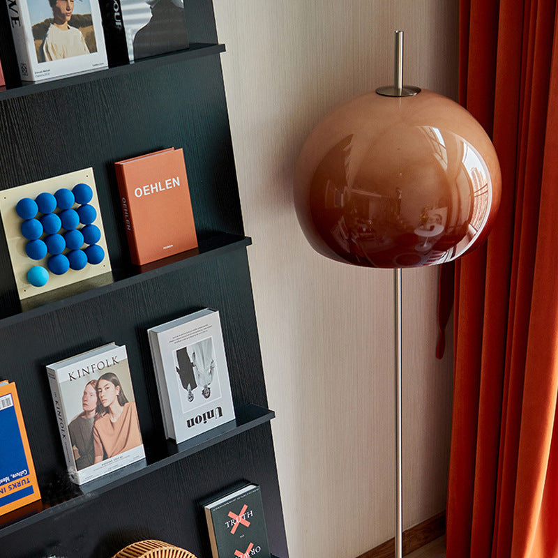 Modern Retro Mushroom Glass 2-Light Floor Lamp