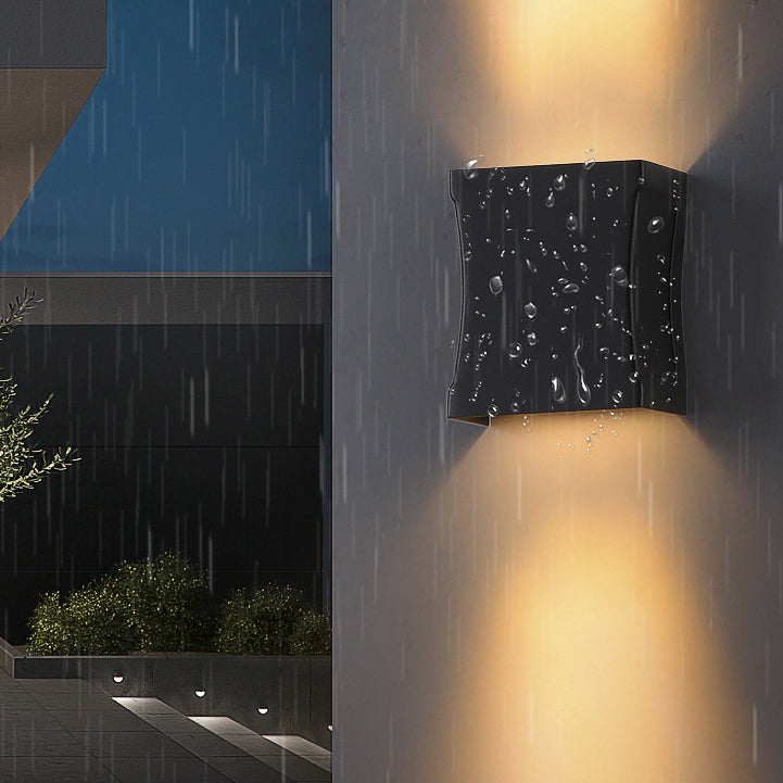 Premium Waterproof LED Square Outdoor Wall Sconce