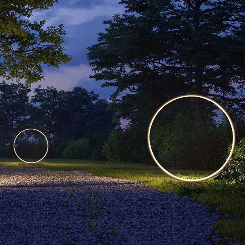 Premium Outdoor LED Lawn Light with Waterproof Acrylic Lampshade and Aluminum Ring