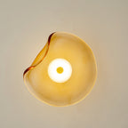 Round Glass LED Wall Sconce