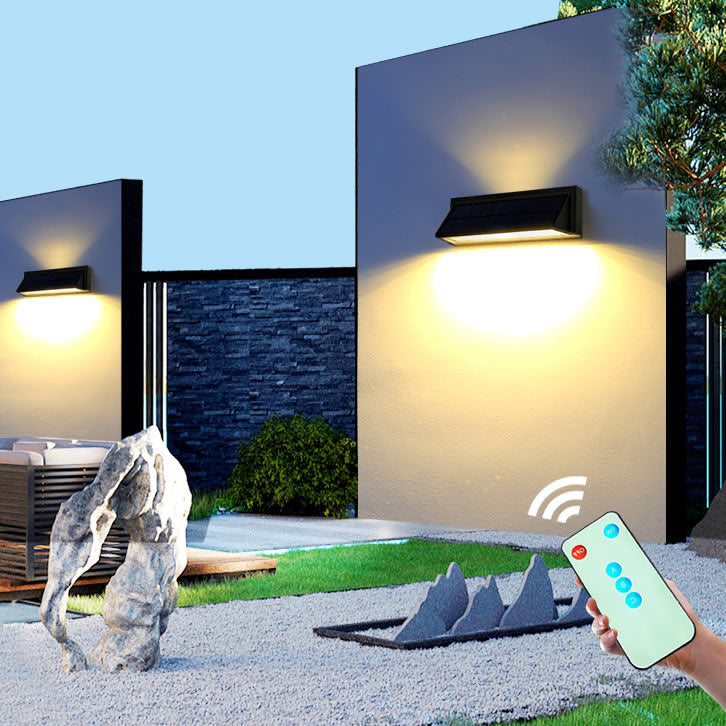 Premium Outdoor Solar Waterproof Rectangular LED Wall