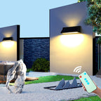 Premium Outdoor Solar Waterproof Rectangular LED Wall