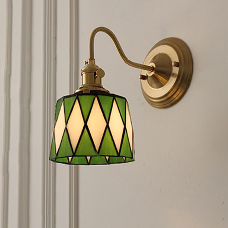 Tiffany Glass Wall Sconce
