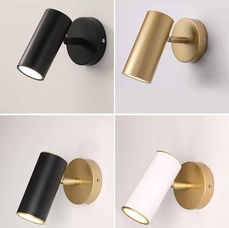 Cylindrical Reading Wall Sconce