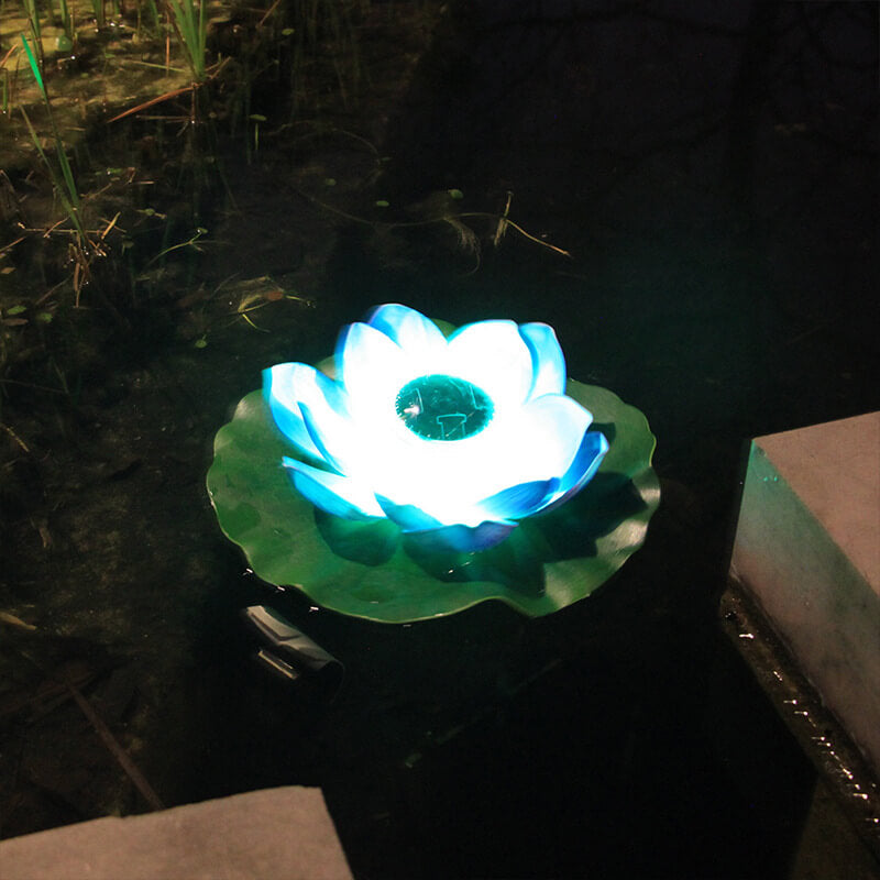 Premium Waterproof Solar LED Floating Lotus Flower Light