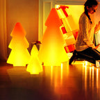 Premium Art Deco Solar-Powered RGB LED Christmas Tree