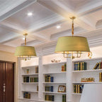 Classic European 4-Light Iron Pendant Lamp