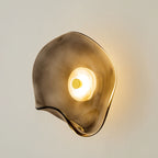 Round Glass LED Wall Sconce