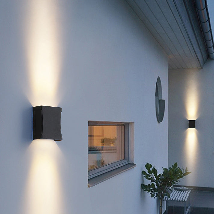 Premium Waterproof LED Square Outdoor Wall Sconce