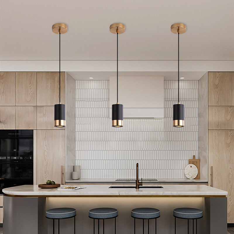Minimalist Iron Mini Pendant Light - Nordic Design, 1-Light