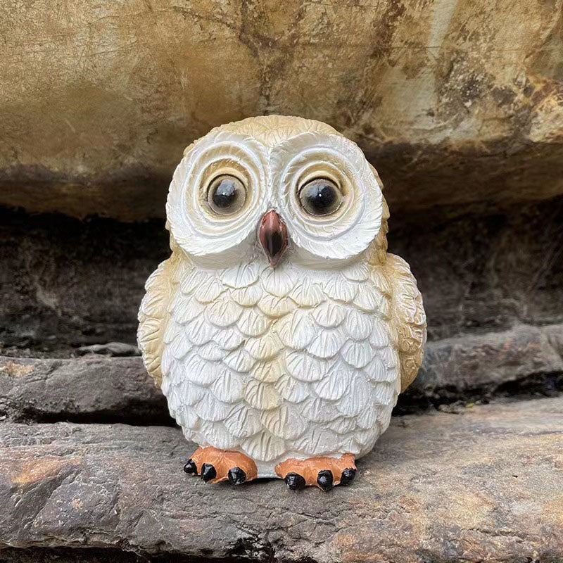 Premium Solar LED Owl Garden Light