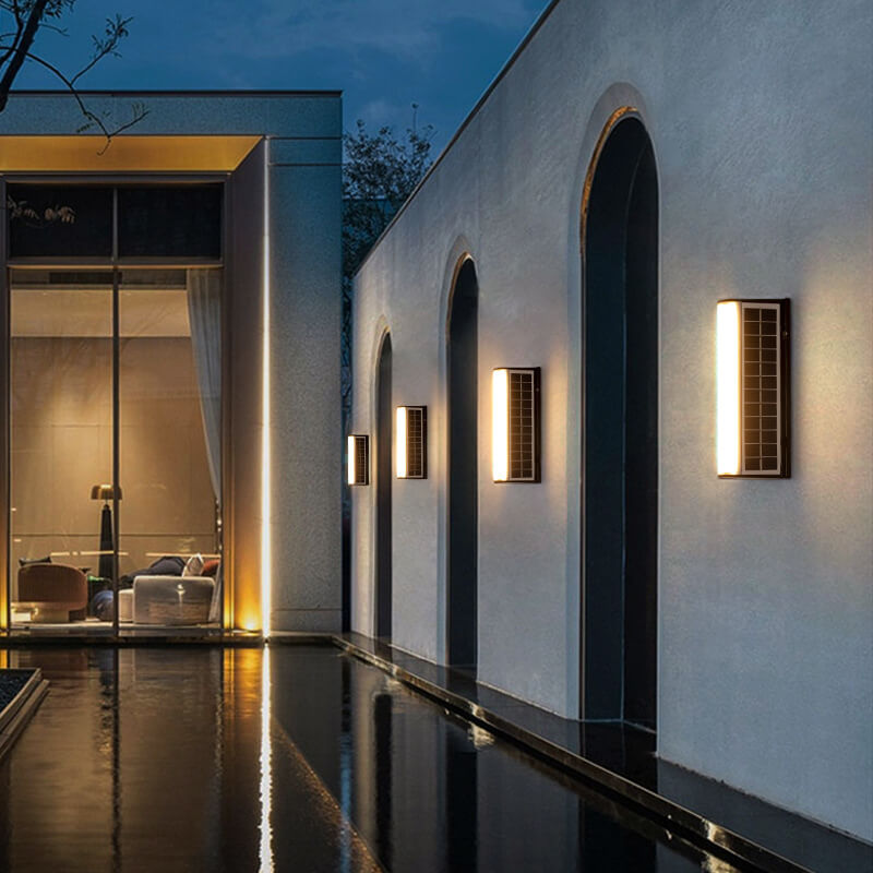 Solar LED Outdoor Wall Light