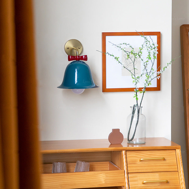 French Bell Butterfly Wall Sconce
