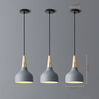 Modern Macaron Disc 1-Light Pendant Lamp