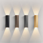 Contemporary Aluminum Cylindrical LED Wall Sconce