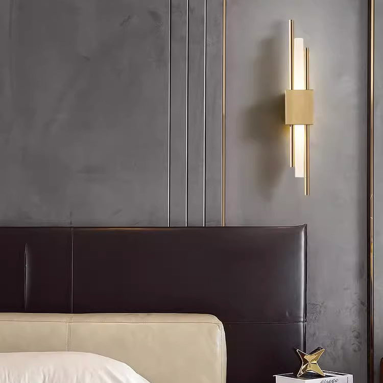 Minimalist Iron & Acrylic Wall Sconce