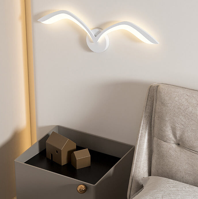 Minimalist Seagull Wall Sconce