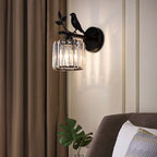 Crystal Bird Wall Sconce
