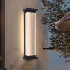 Premium Waterproof Striped Rectangle Wall Sconce Lamp