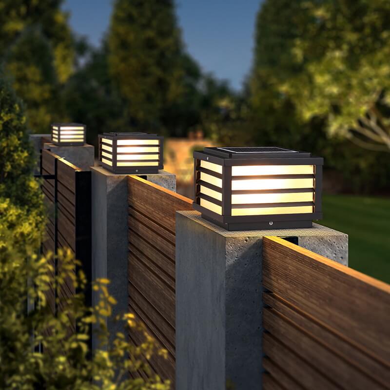 Solar LED Garden Post Light