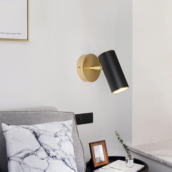 Cylindrical Reading Wall Sconce