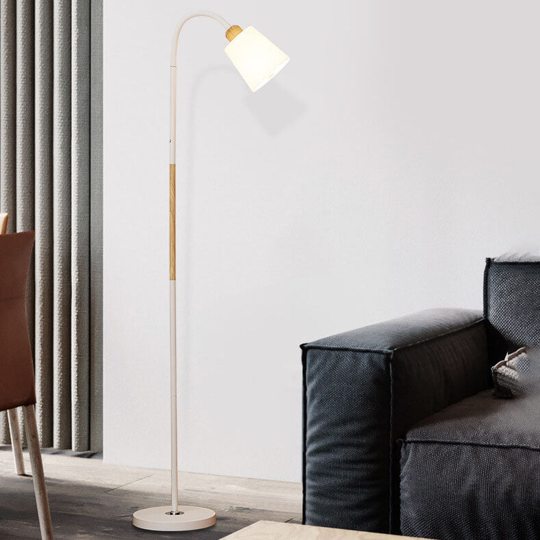 Premium Minimalist Iron Floor Lamp - 1 Light