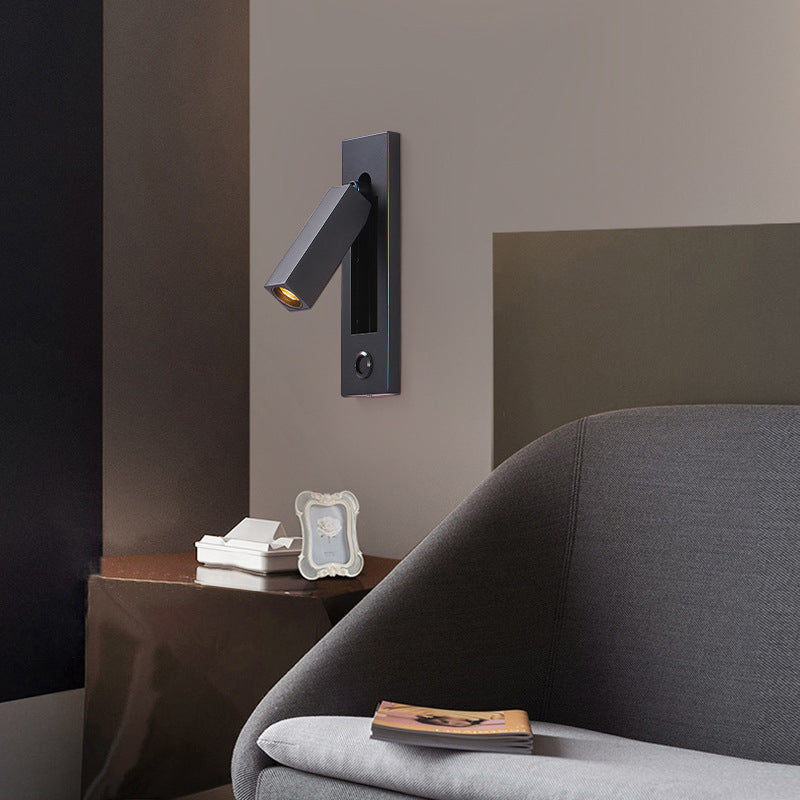 Contemporary Rectangular Aluminum LED Wall Sconce