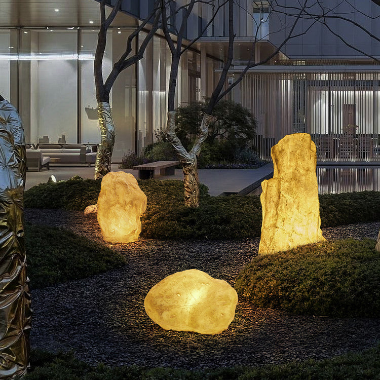 Modern Resin Mountain LED Outdoor Landscape Light