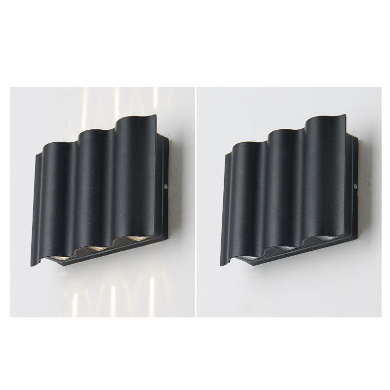 Contemporary Waterproof LED Outdoor Wall Sconce