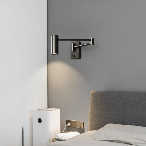 Copper Rotatable LED Wall Sconce