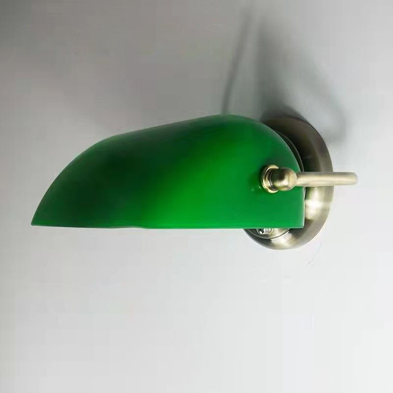 Industrial Round Glass Wall Sconce