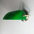 Industrial Round Glass Wall Sconce