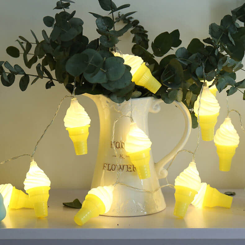 Premium Ice Cream LED String Lights