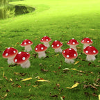 Premium Waterproof Solar LED Mushroom Garden Light String