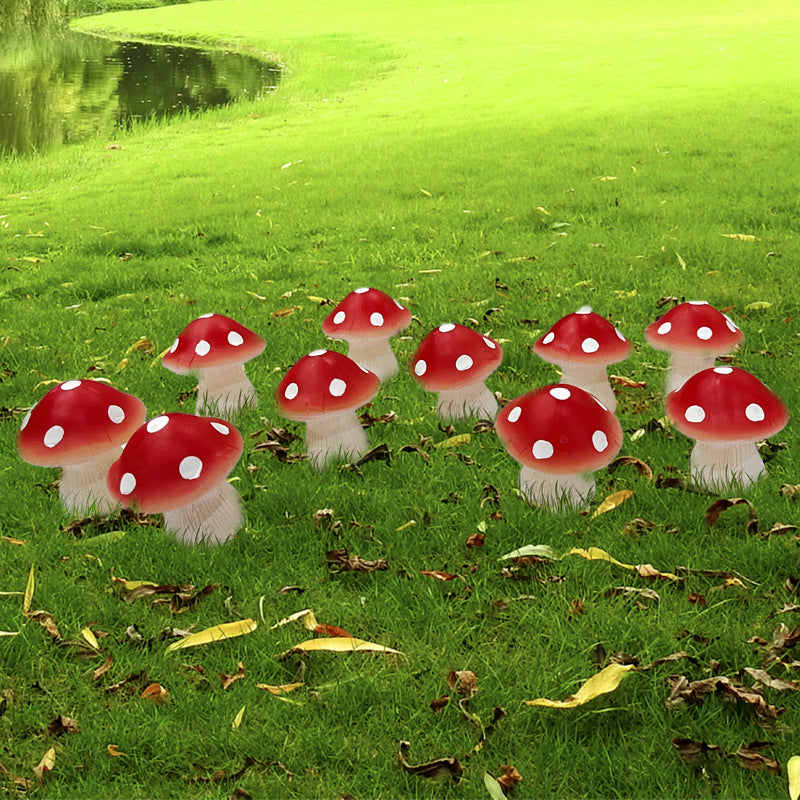 Premium Waterproof Solar LED Mushroom Garden Light String