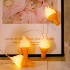Premium Ice Cream LED String Lights