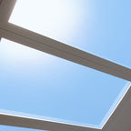 Blue Sky Metal LED Flush Mount Light