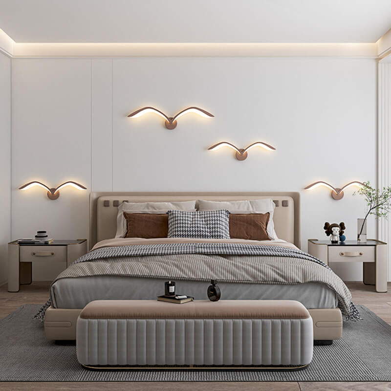 Minimalist Seagull Wall Sconce