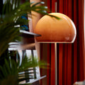 Modern Retro Mushroom Glass 2-Light Floor Lamp