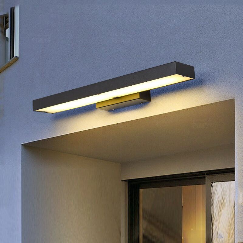 Rectangular LED Outdoor Wall Sconce