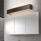 Striped Wood LED Vanity Sconce