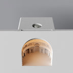 Plaster LED Recessed Wall Sconce