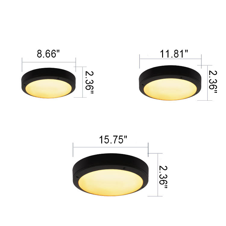 Premium Outdoor Waterproof LED Octagon Ceiling Light