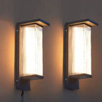 Premium Waterproof Rectangular LED Outdoor Wall Sconce